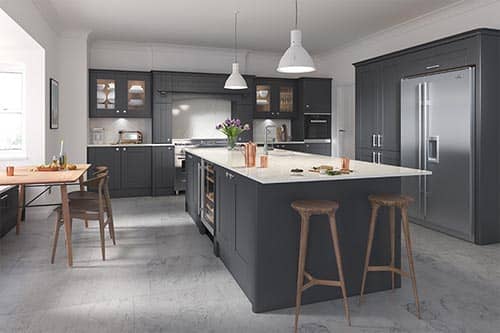 Charcoal kitchen style